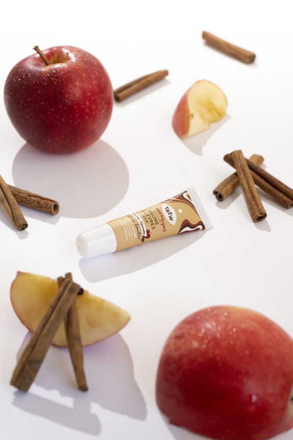 Baume à Lèvres Naturel Arôme Pomme-Cannelle – Édition Automne