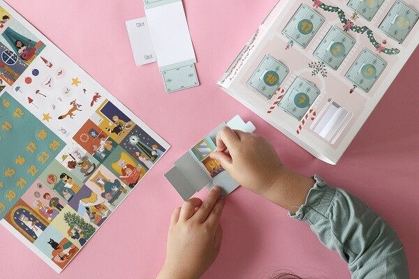 Coffret Créatif Calendrier de l’Avent + Livret – L’Atelier Imaginaire
