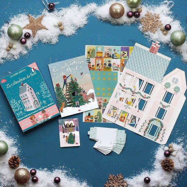 Coffret Créatif Calendrier de l’Avent + Livret – L’Atelier Imaginaire
