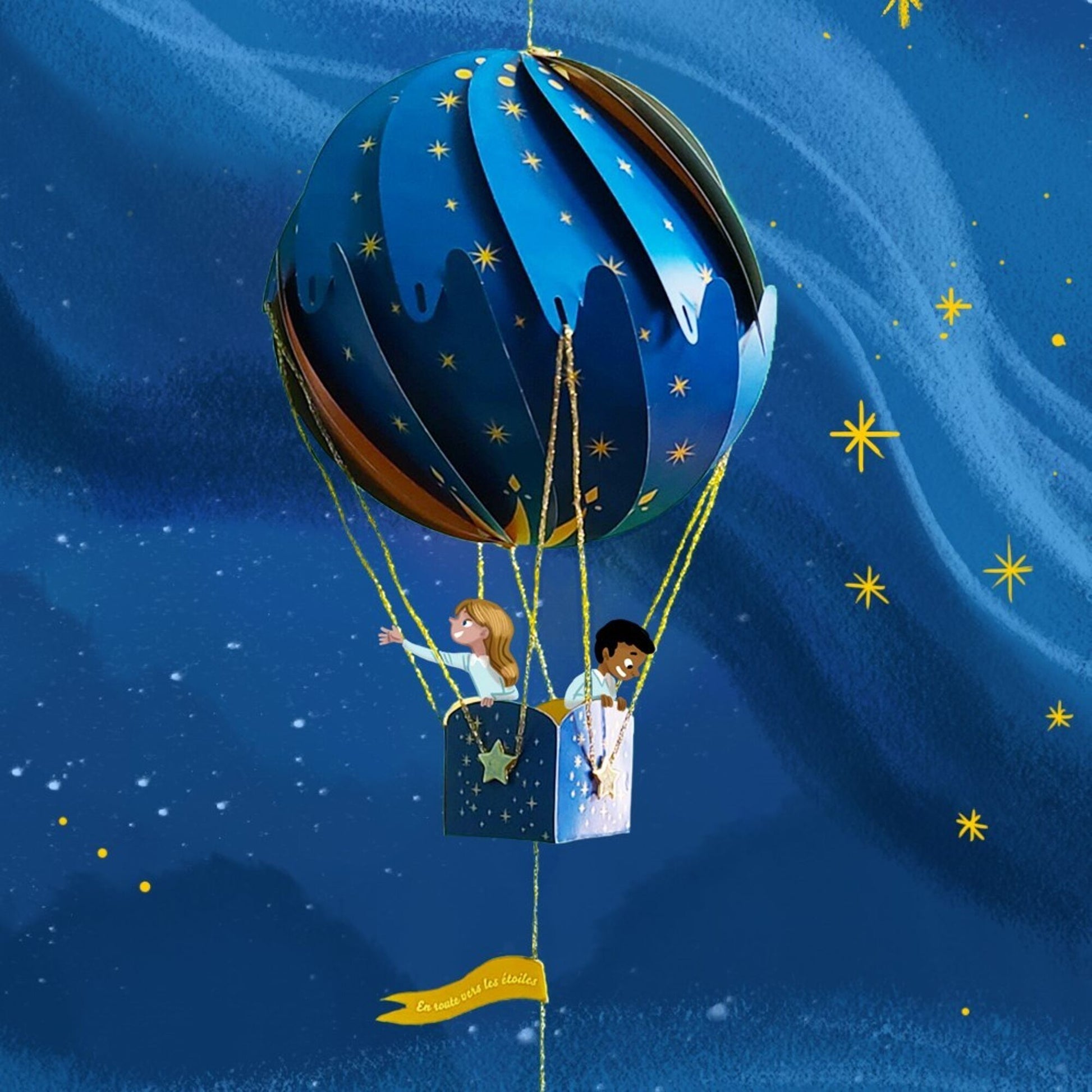 Coffret Créatif Montgolfière + Livret – L’Atelier Imaginaire