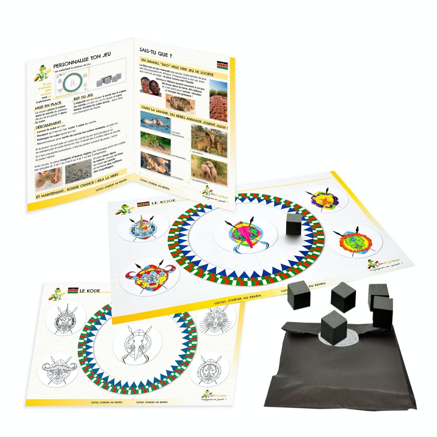 Jeu évasion Voyageons en jouant – Destination Kenya