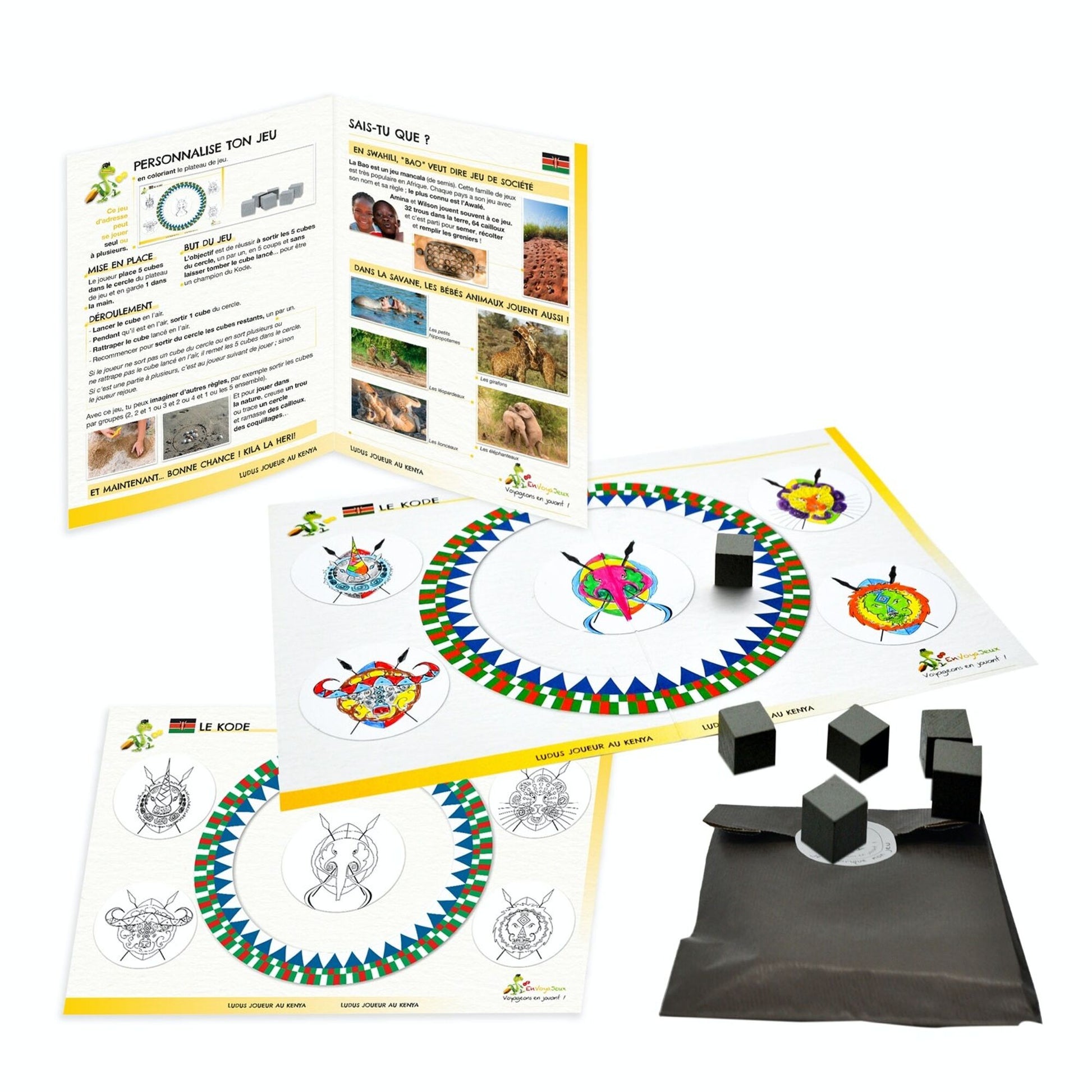 Jeu évasion Voyageons en jouant – Destination Kenya