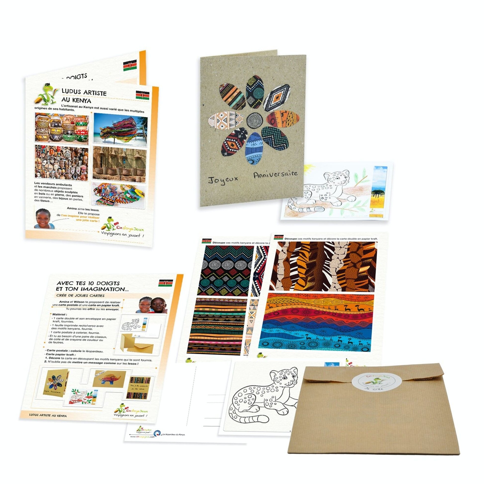 Jeu évasion Voyageons en jouant – Destination Kenya