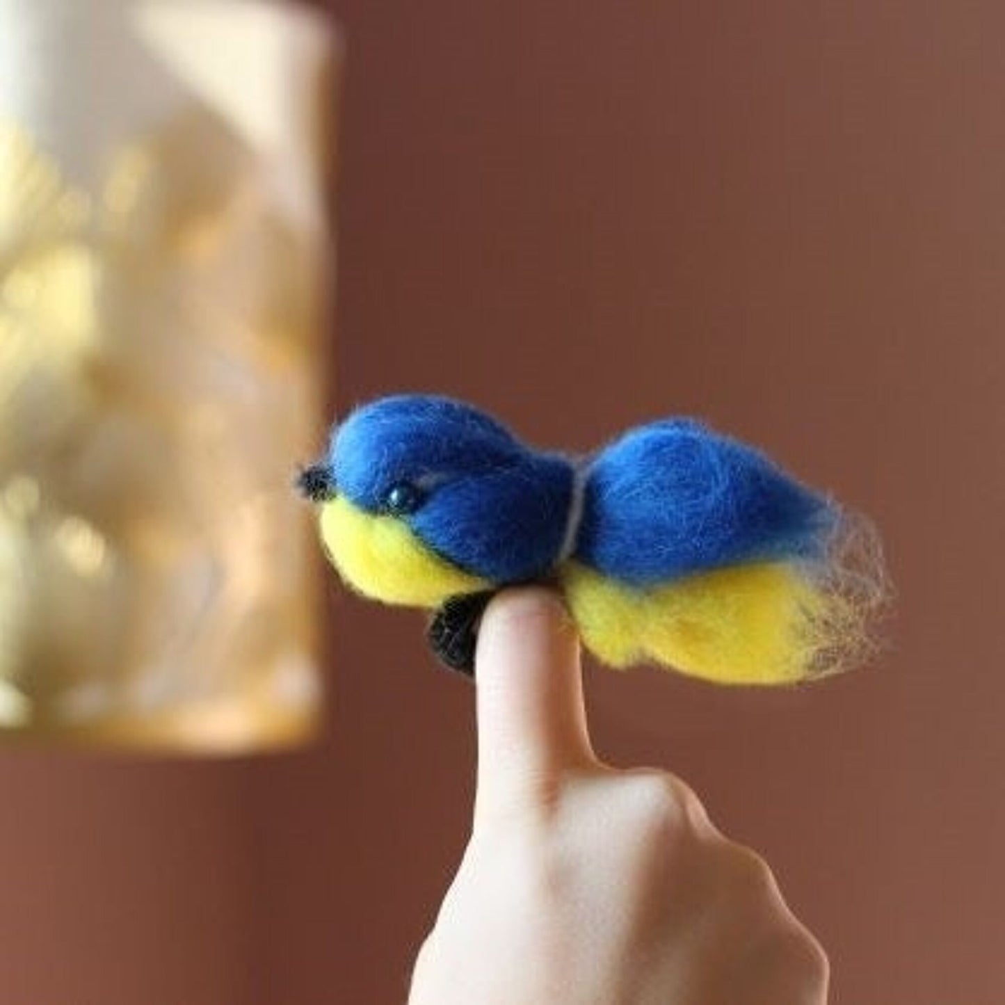 Kit Maison à Oiseaux + Mésange en Laine – Bilingue Français / Anglais