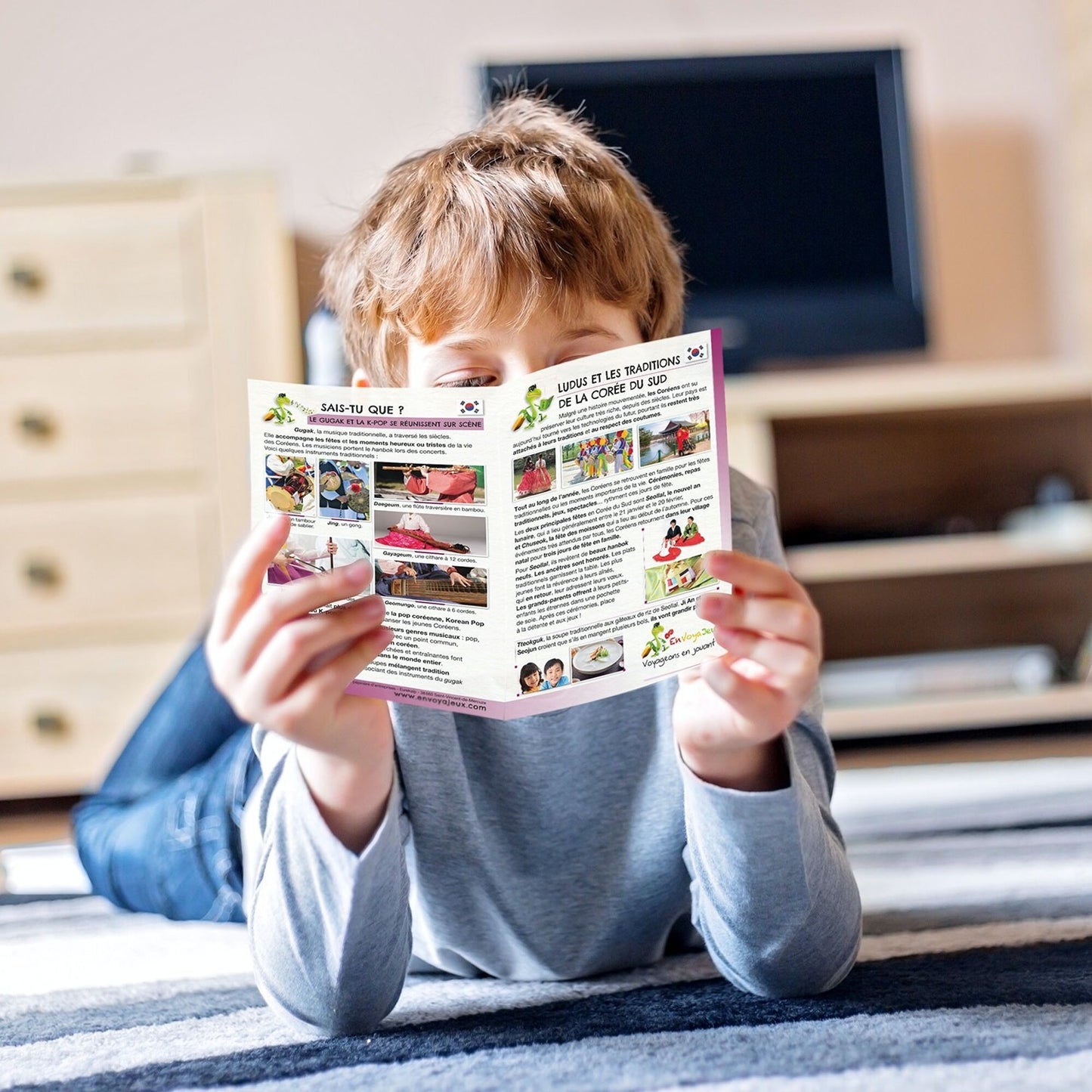 Kit multi-activités – Voyageons en jouant Corée du Sud