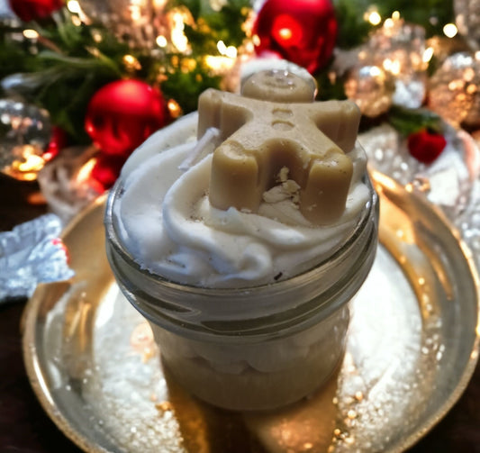 Bougie gourmande de Noël – Parfum Pain d’épices