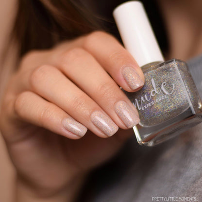 Top Coat Holographique – Nude Experience | Vegan & Made in France