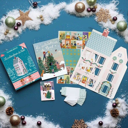 Coffret Créatif Calendrier de l’Avent + Livret – L’Atelier Imaginaire