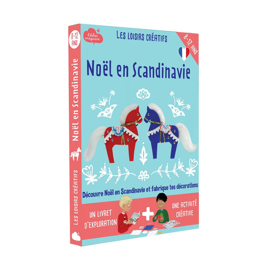 Coffret Créatif Décorations Noël Scandinave + Livret – L’Atelier Imaginaire