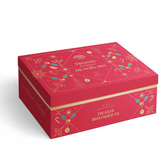 Coffret Luxe - Tisanes Enchantées de Noël bio - 40 sachets