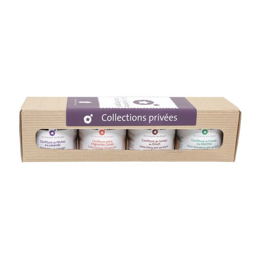 Coffret de 4 confitures artisanales provençales