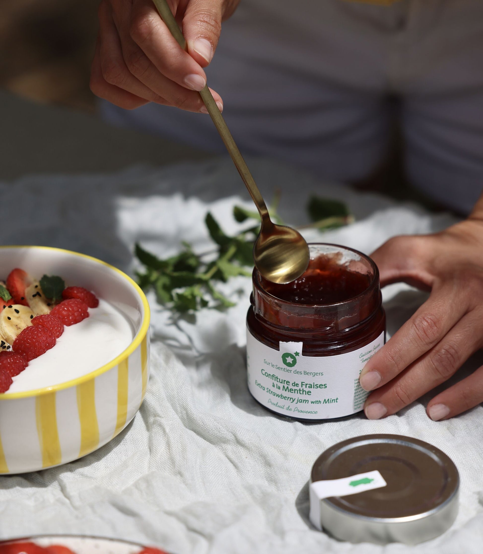 Coffret de 4 confitures artisanales provençales