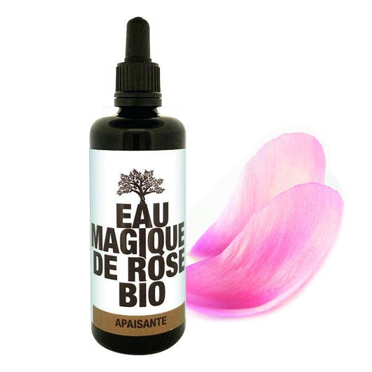 Eau Florale Magique de Rose Bio – Apaisante et Éclat Naturel