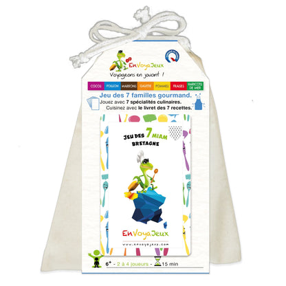 Jeu de Cartes 7 MIAM Bretagne – À la découverte des saveurs bretonnes
