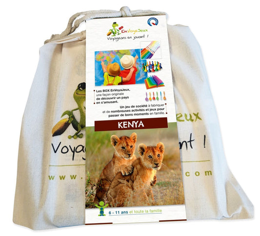 Jeu évasion Voyageons en jouant – Destination Kenya