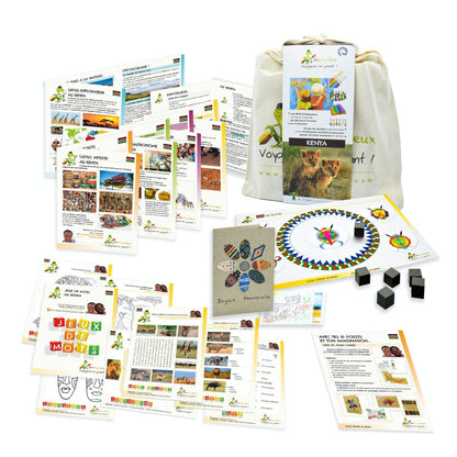 Jeu évasion Voyageons en jouant – Destination Kenya