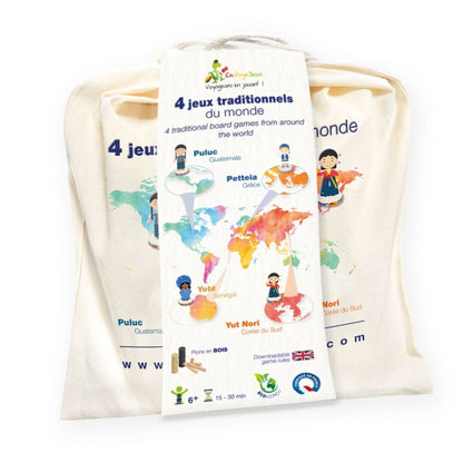 Pochon – 4 Jeux traditionnels du Monde