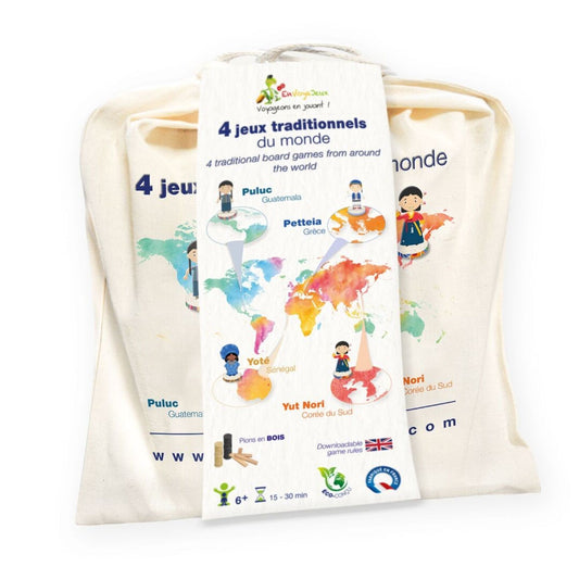 Pochon – 4 Jeux traditionnels du Monde