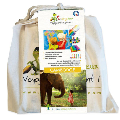 Kit d’activités éducatif – Voyageons en jouant Cambodge