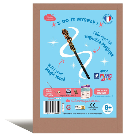 Kit Fabrique ta Baguette Magique – Activité Enfant Bilingue